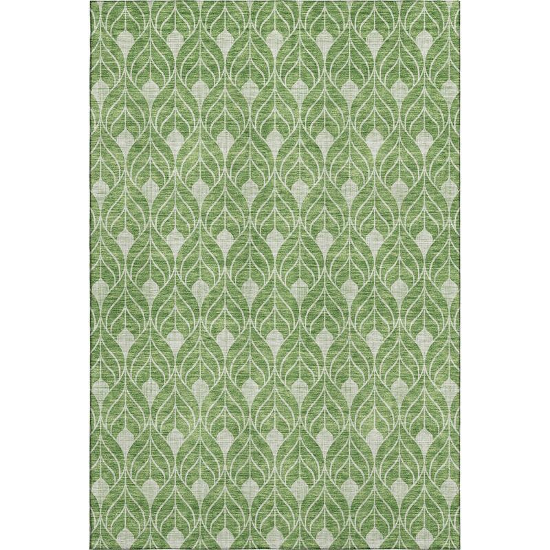 Premium Washable Super Soft Geo Teardrop Mayfield Rug