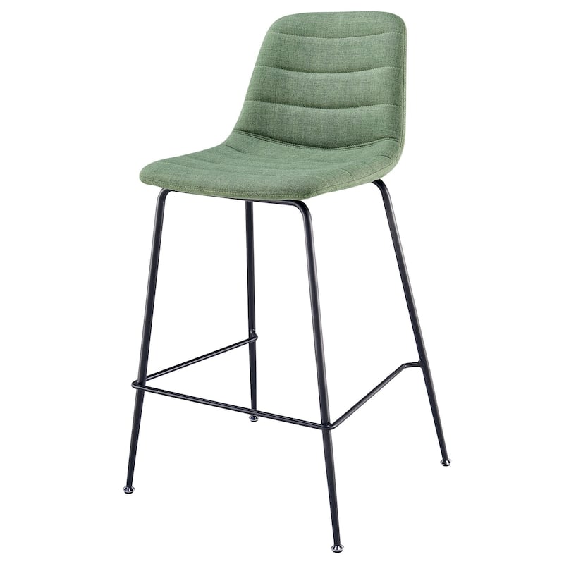 NPD Furniture Caleb Fabric Counter Stool (Set of 4)