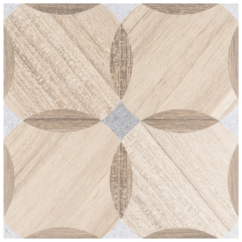 Merola Tile Komi Mossy 7-7/8" x 7-7/8" Porcelain Floor and Wall Tile