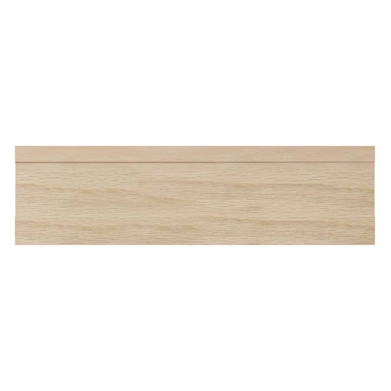 WM356: 11/16-in D x 2-1/4-in W x 96-in L Americraft Solid Hardwood Stain Grade Colonial Casing Moulding