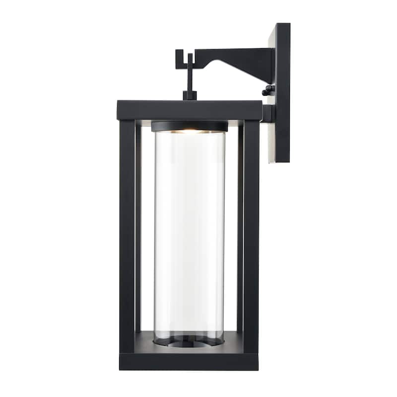 Dumont LED Outdoor Wall Sconce Powder Coated Black - Powder Coated Black