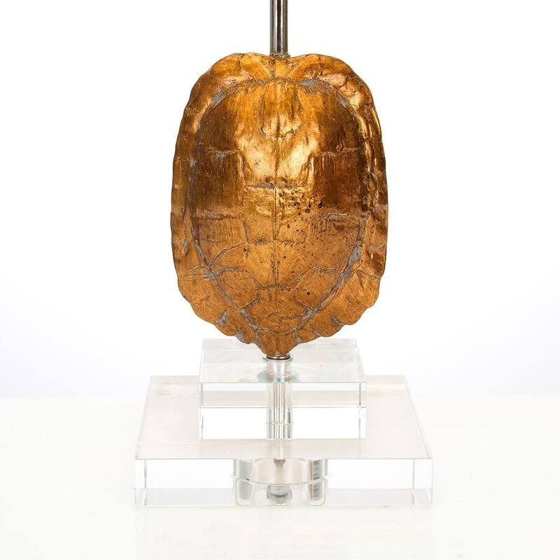 1-Light Tortoise Accent Lamp