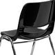 preview thumbnail 11 of 12, Kid's Ergonomic Shell Stack Chair with 14" Seat Height