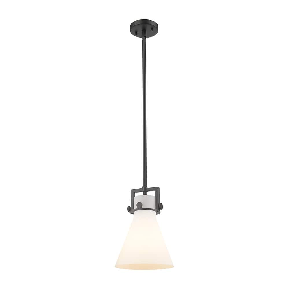 Innovations Lighting Newton Cone - 1 Light 8" Stem Hung Pendant