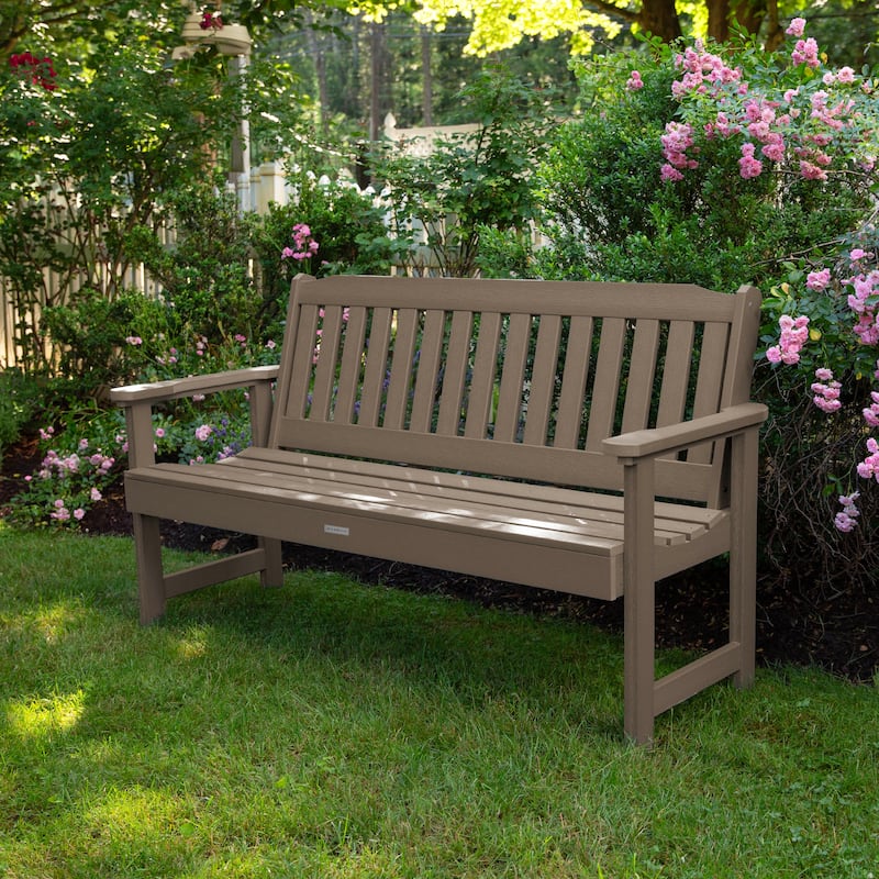 HIGHWOOD Lehigh 5-foot Eco-friendly Synthetic Wood Garden Bench
