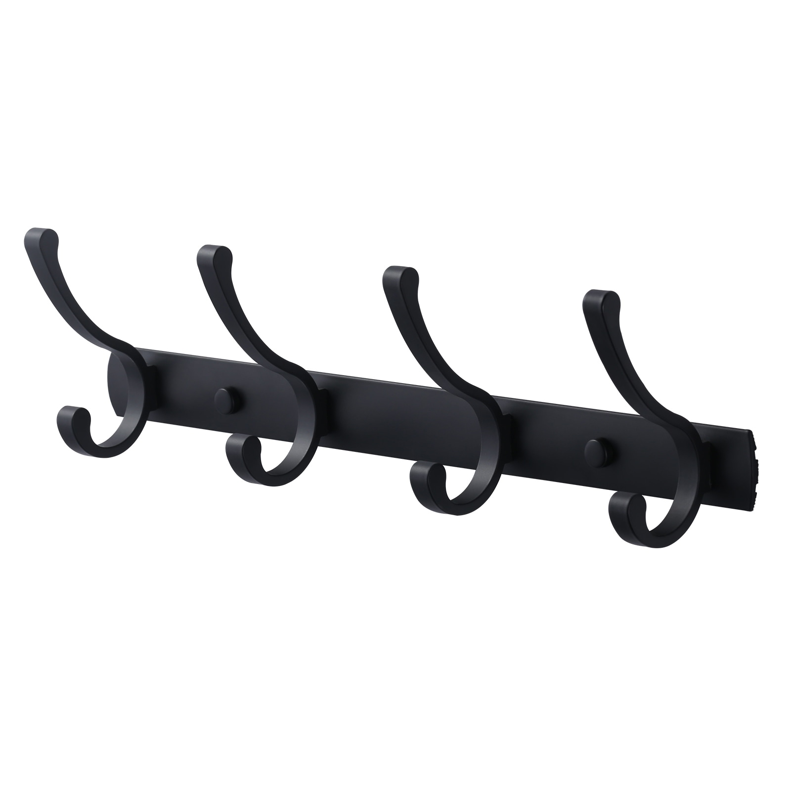 WOWOW 14 in. Wall Mounted J-Hook Robe/Towel Hook