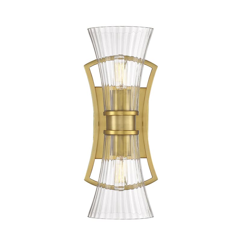 Savoy House 9-9702-2 Bennington 2 Light 15" Tall Wall Sconce