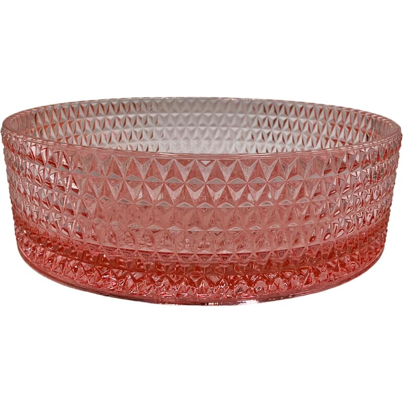 Scotch Round Basin Glass Crystal Bathroom Vessel Sink in Multiple Colors