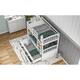 Contemporary Casual Style Twin over Twin Wood Bunk Bed with Trundle and Drawers, with High-quality Solid Wood for Bedroom