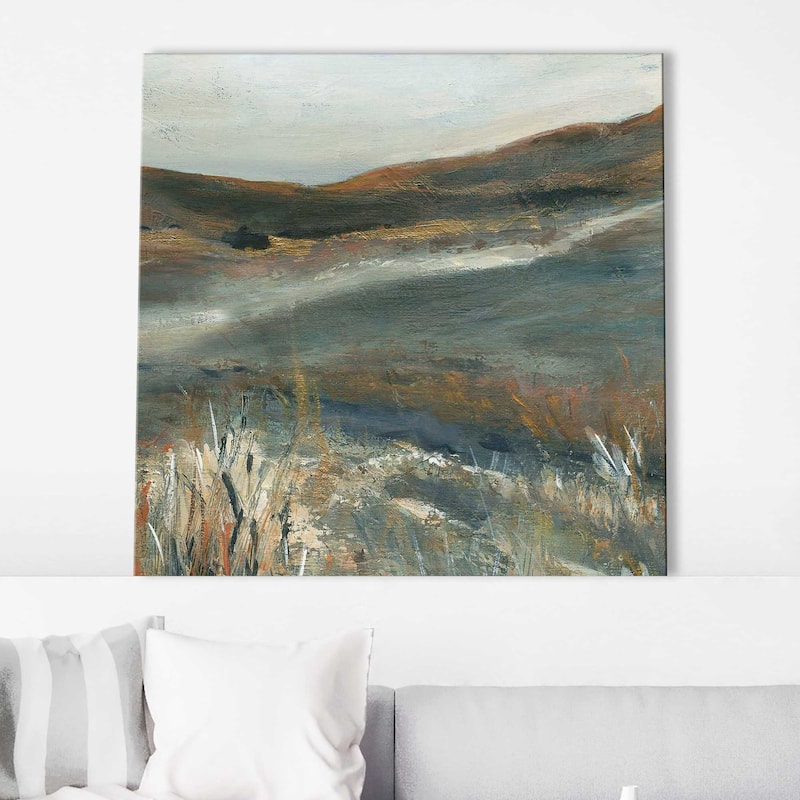 "Copper Dusk II (Square)" by Carol Robinson Print on Canvas