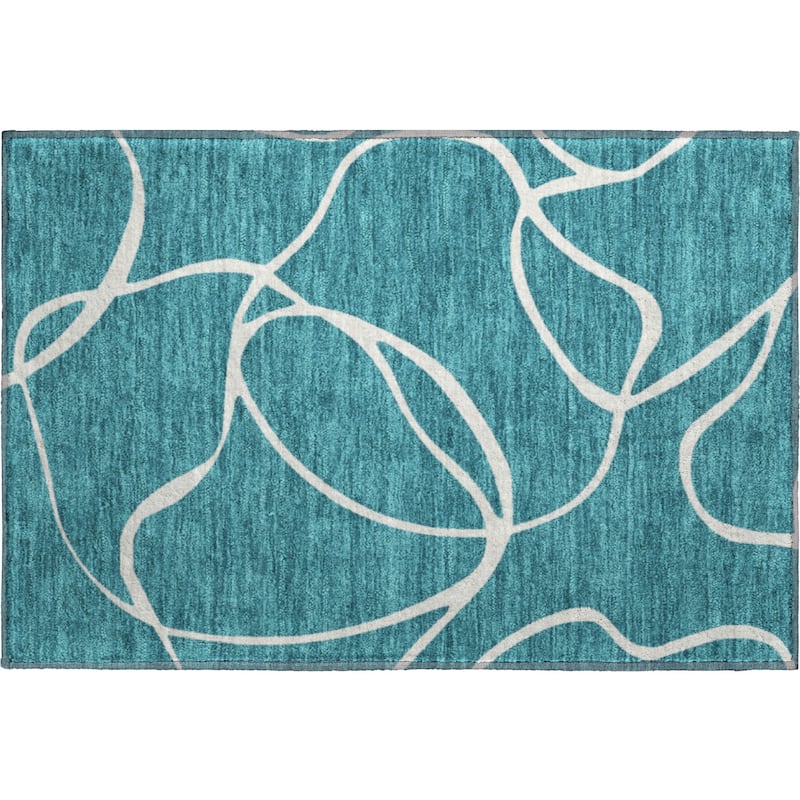 Premium Washable Super Soft Abstract Dash Mayfield Rug