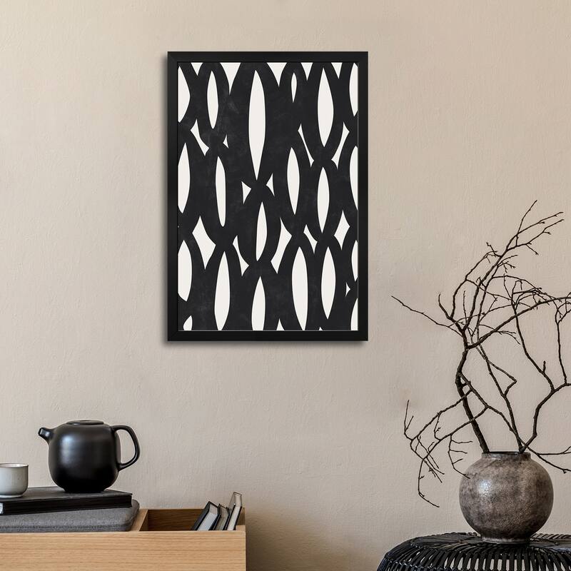 Mesh Premium Framed Poster by Tracie Andrews