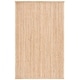 preview thumbnail 5 of 12, SAFAVIEH Handmade Natural Fiber Rhiain Farmhouse Chevron Fringe Tassel Jute Rug 3' x 5' - Natural/Grey - Rectangle