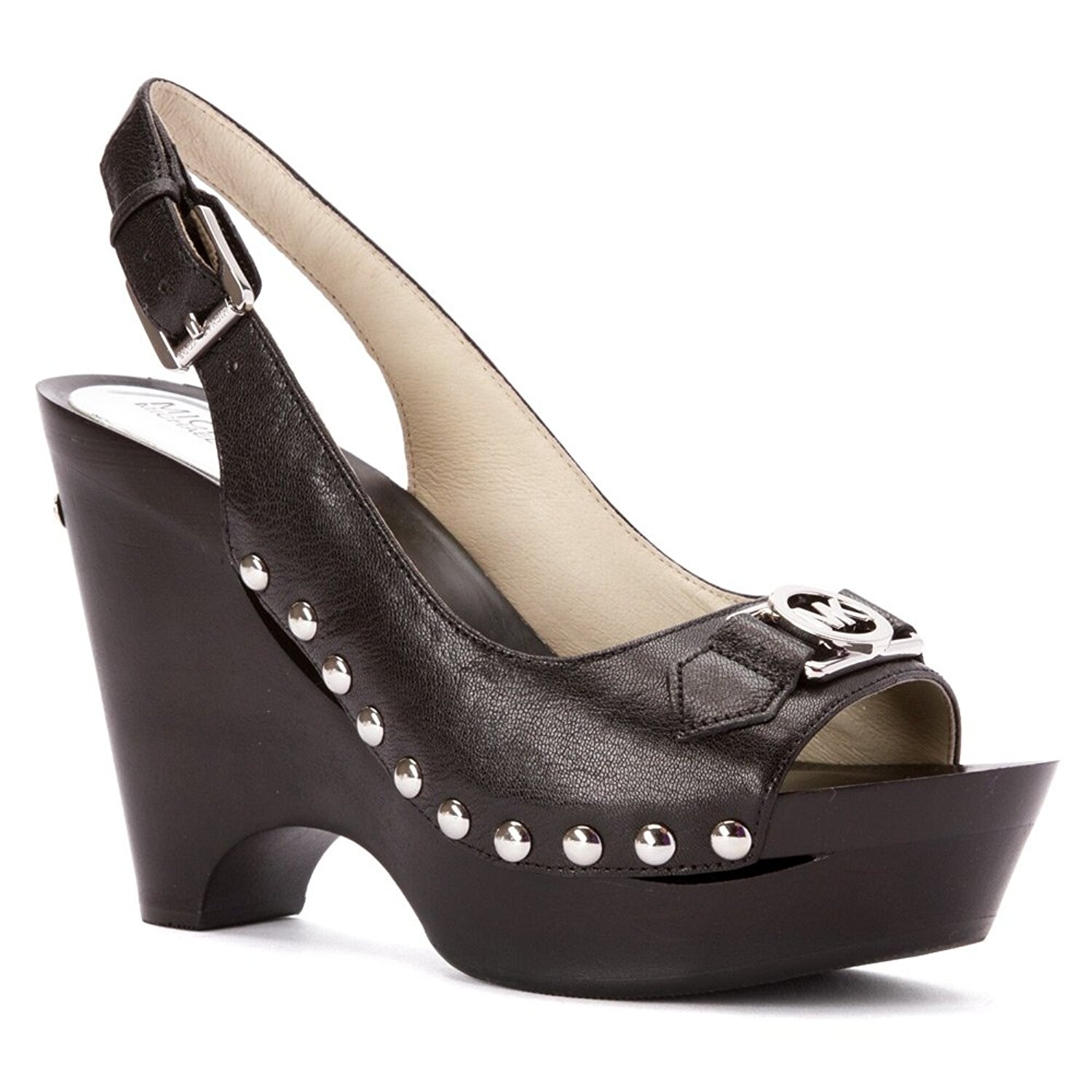 michael kors charm wedge sandals