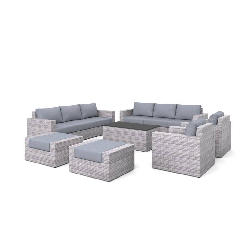 Avalon Bay 11-piece Deep Seating Set
