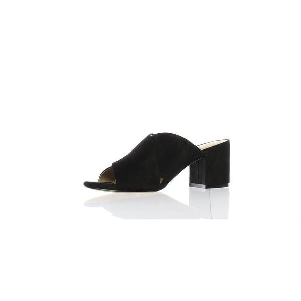 sam edelman black suede heels