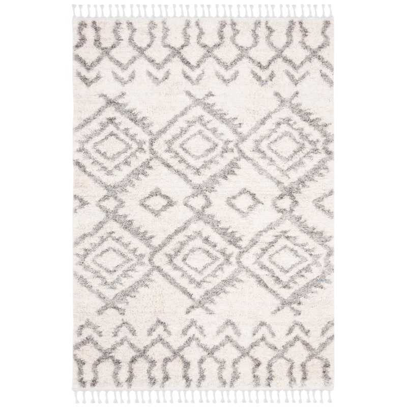 SAFAVIEH Berber Fringe Kazimiera Martina Trellis Rug