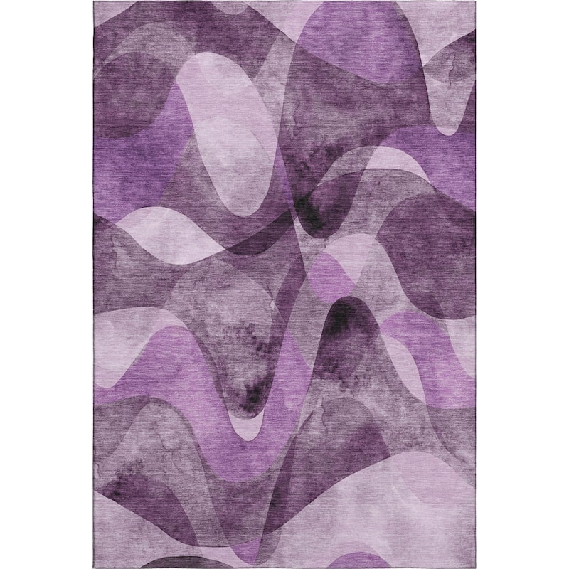 Premium Washable Super Soft Abstract Contemporary Mayfield Rug