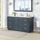 preview thumbnail 49 of 196, Altair Gazsi Bathroom Vanity with Composite Stone Countertop without Mirror