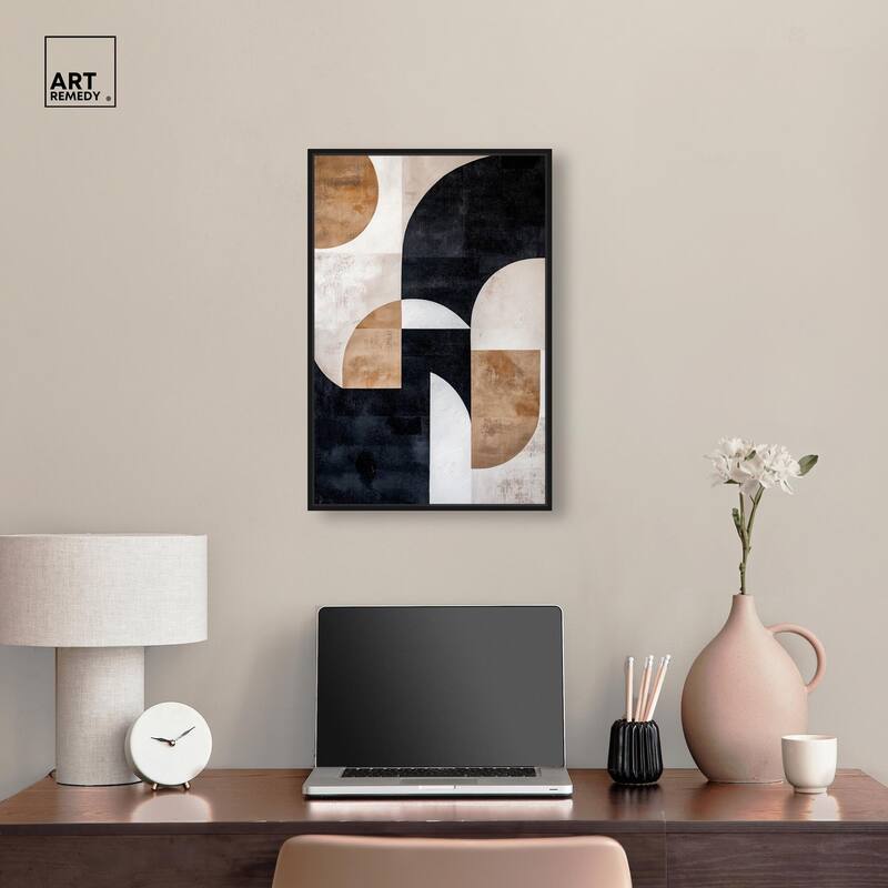 Arching Forms II Canvas by Art Remedy