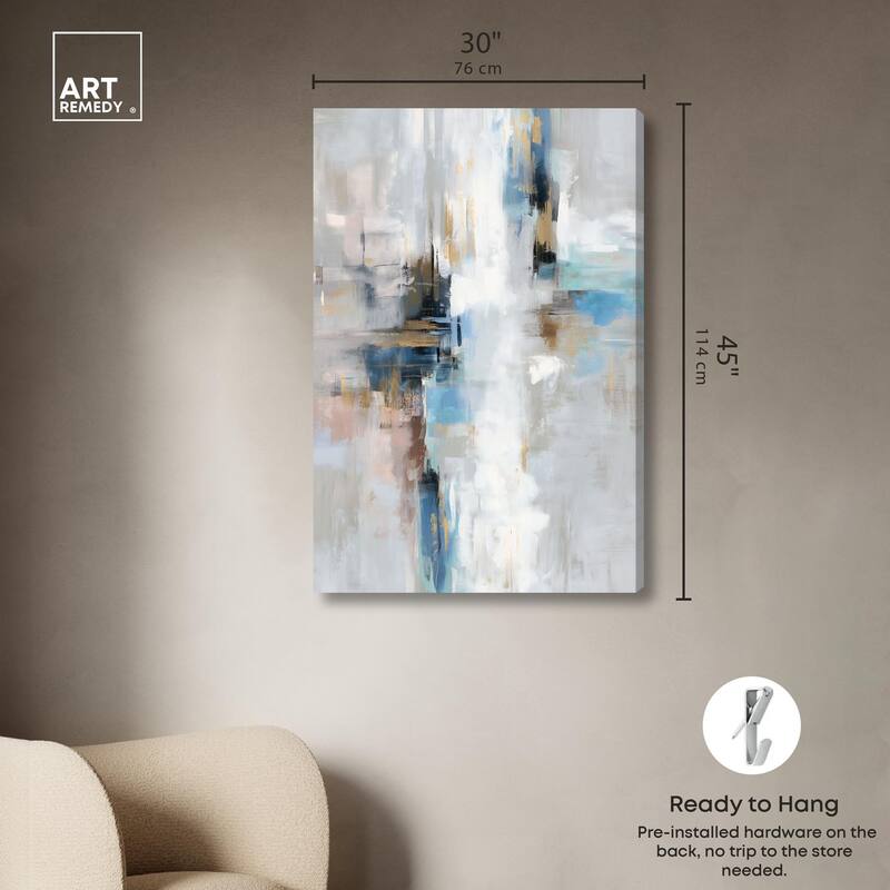 Ocean Spray I Canvas by Art Remedy, Gallery Wrapped