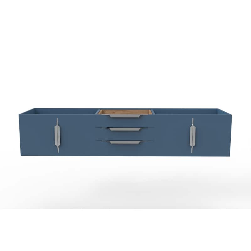 Alpine 72" Wall Mounted Bathroom Vanity (Base Only)