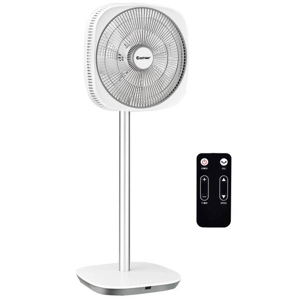 Shop Energy Saving 3d Oscillation Dc Stand Fan With Remote