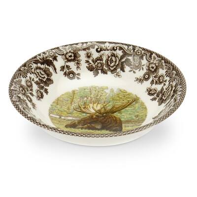 Spode Woodland Cereal Bowl Assorted Animals - 6.25 Inch