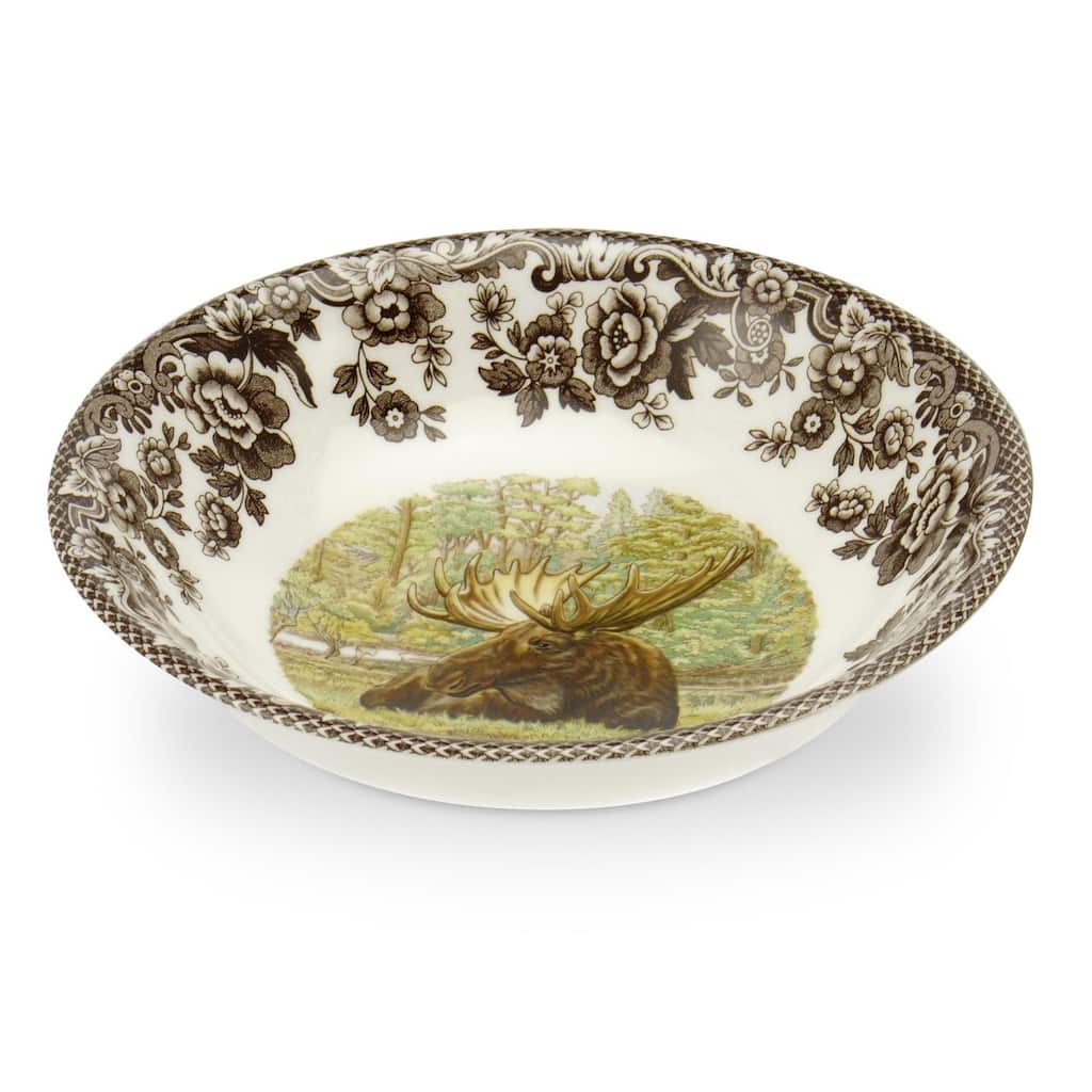 Spode Woodland Cereal Bowl Assorted Animals - 6.25 Inch