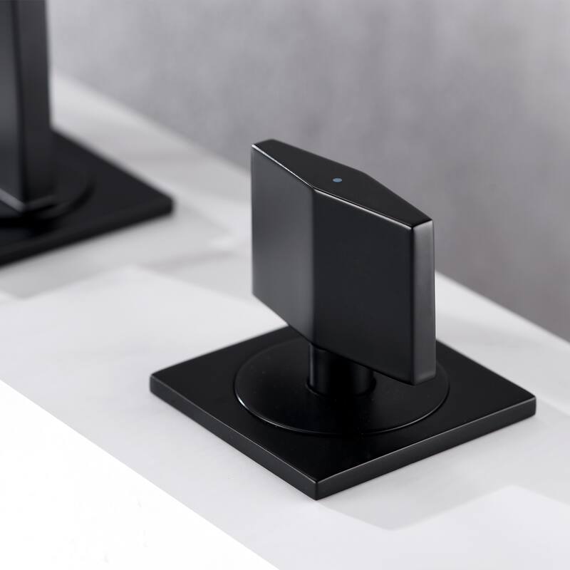 Luxier WSP05-T Widespread Bathroom Faucet with Pop-Up Drain