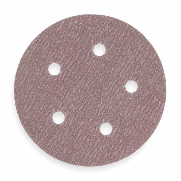 Norton Abrasives PSA Sanding Disc Roll,5 in Dia,P320 G 66261131490 1
