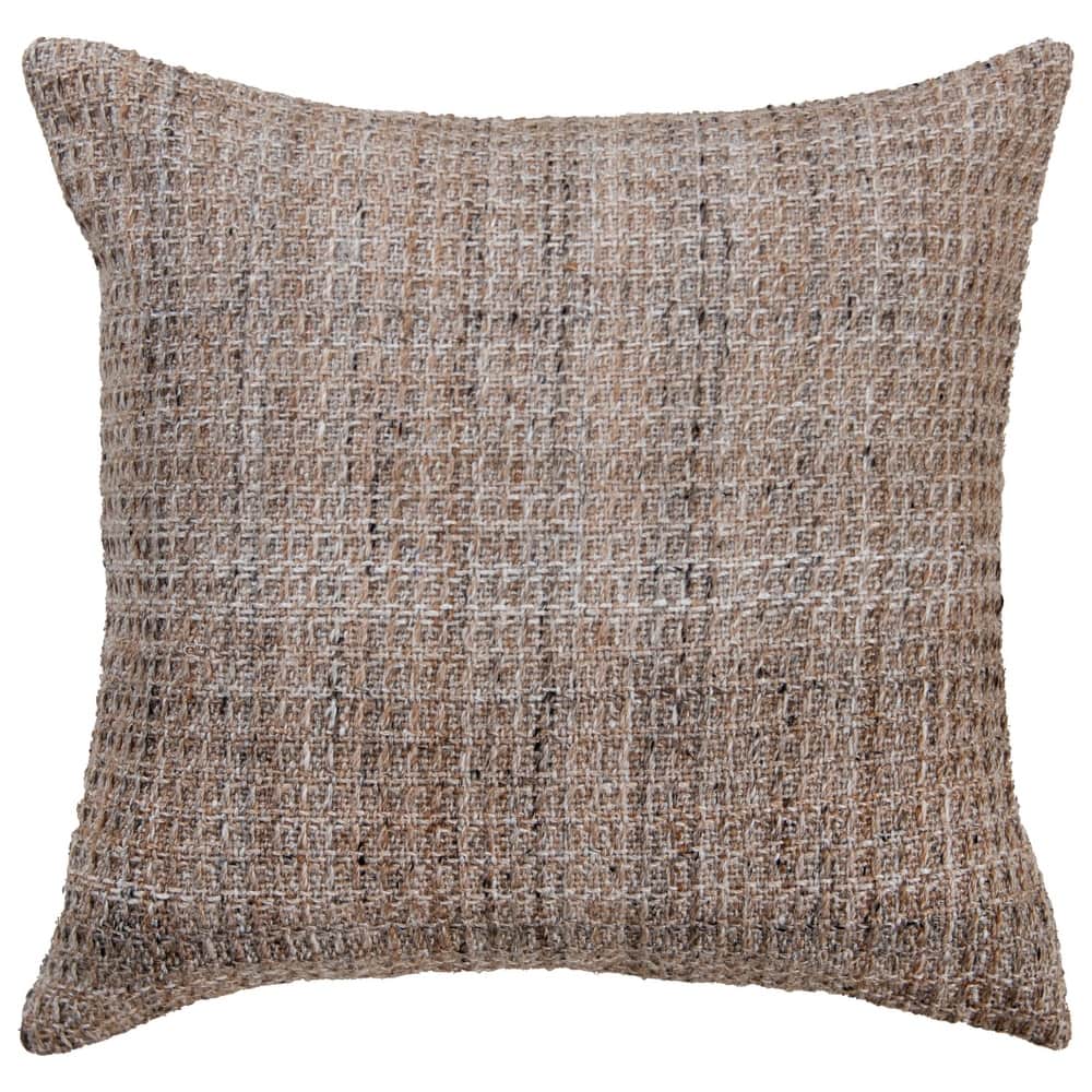 Rizzy Home Modern Heathered Solid Throw Pillow