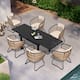 Option Table-Black&Chair-Beige