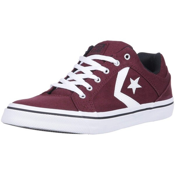 converse men's el distrito twill low top sneaker