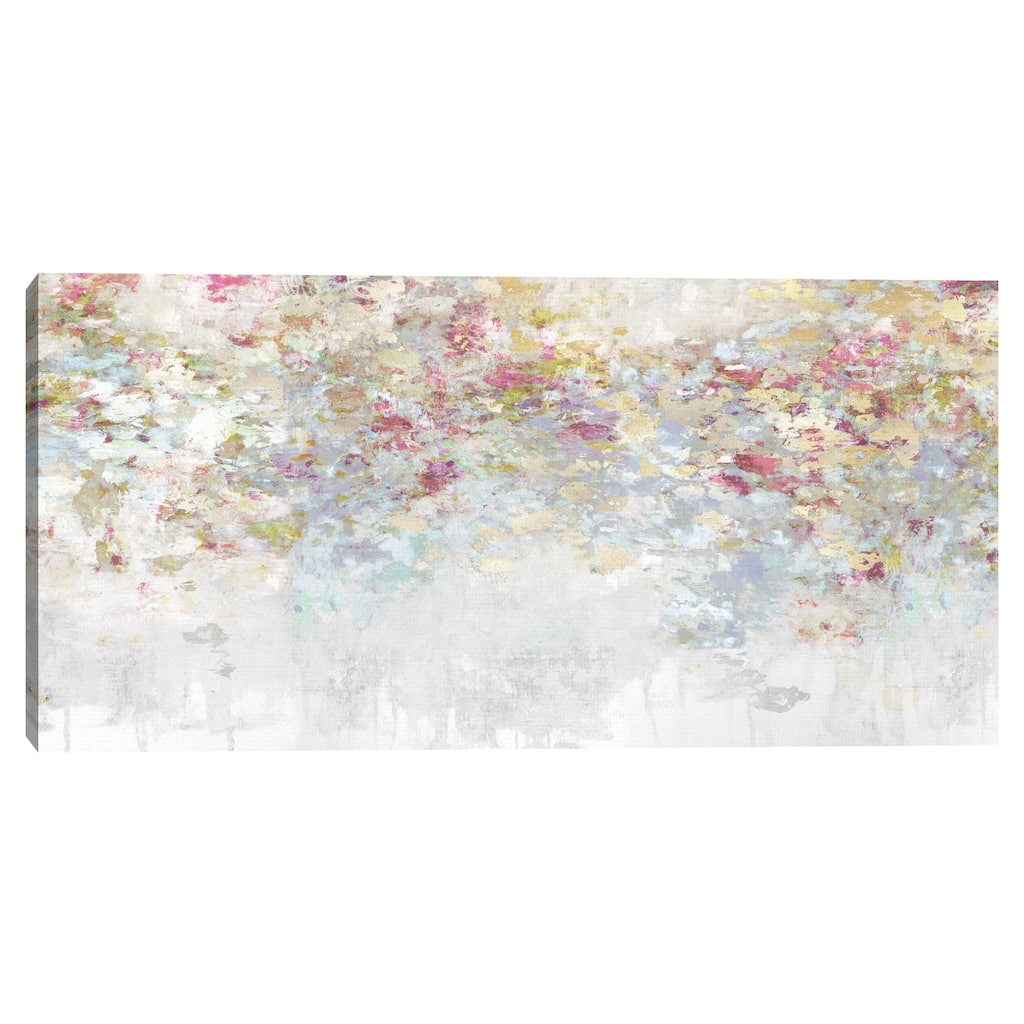 Charmed Magenta & Aqua Canvas Art Print