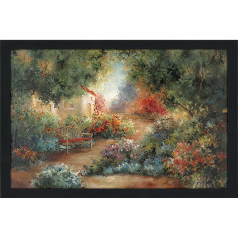 "Garden In Arles" by Carol Robinson Print on Acrylic