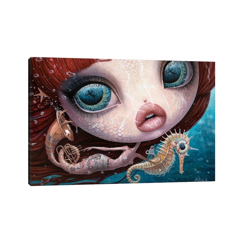 iCanvas "The Song Of The Sea" by Adrian Borda Canvas Print