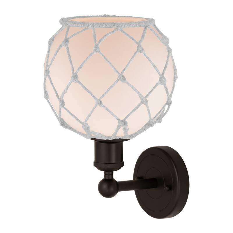 Innovations Lighting Endless Possibilities Edison - Farmhouse Rope - 1 Light 8" Sconce