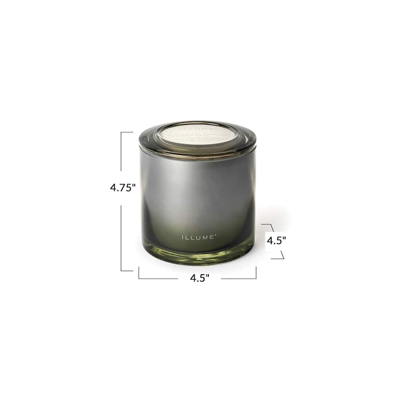 ILLUME Beautifully Done Baltic Glass Candle, Blackberry Absinthe