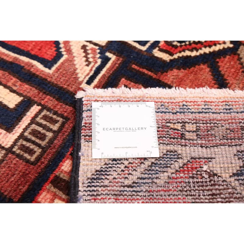 ECARPETGALLERY Hand-knotted Andelz Dark Red Wool Rug - 5'7 x 10'3