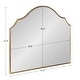 preview thumbnail 83 of 89, Kate and Laurel Leanna Framed Arch Wall Mirror