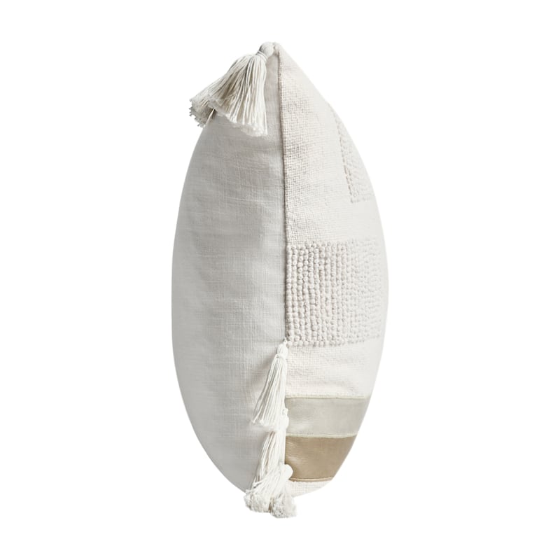 Villa by Classic Home Packer 22" Linen Blend Throw Pillow