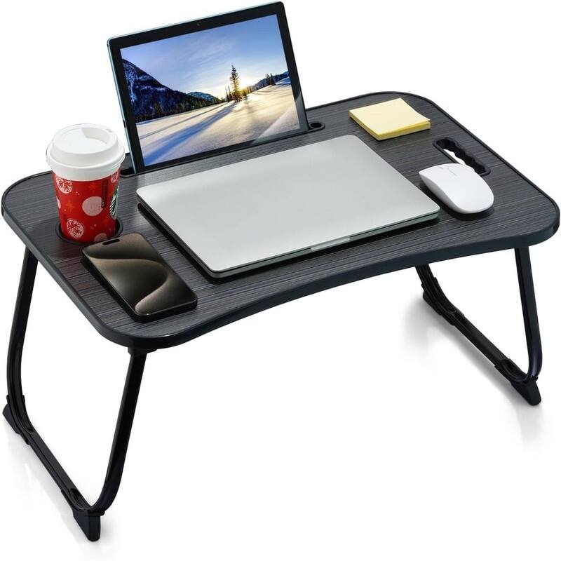 Laptop Bed Desk - Black