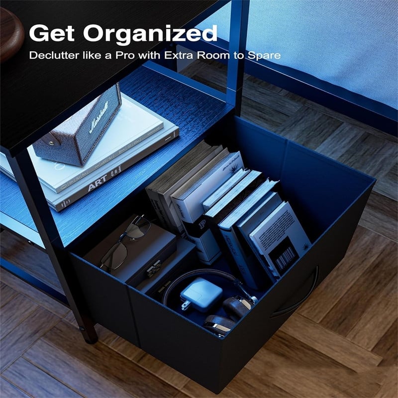 Nightstand with Charging Station