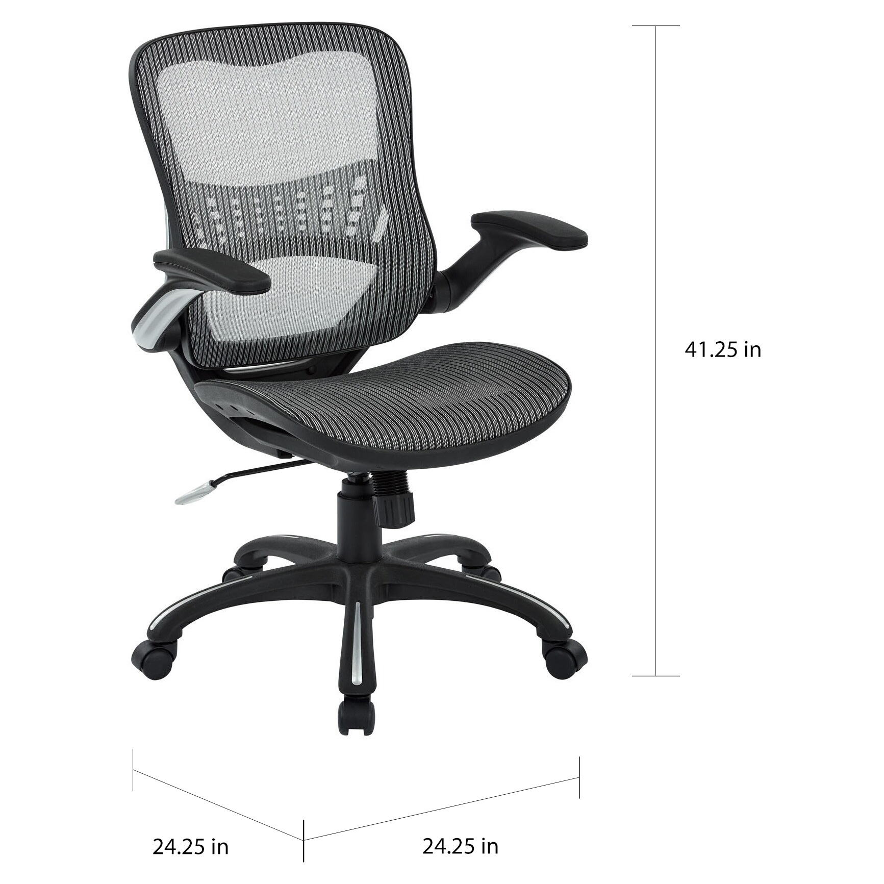 Office Star Mesh Ergonomic Manager's Chair - On Sale - Bed Bath & Beyond -  11607108