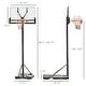 preview thumbnail 4 of 7, Soozier Portable Basketball Hoop, 5.2-10' Adjustable Height, Weight Base with Ball Holder, Basket Ball Stand on Wheels