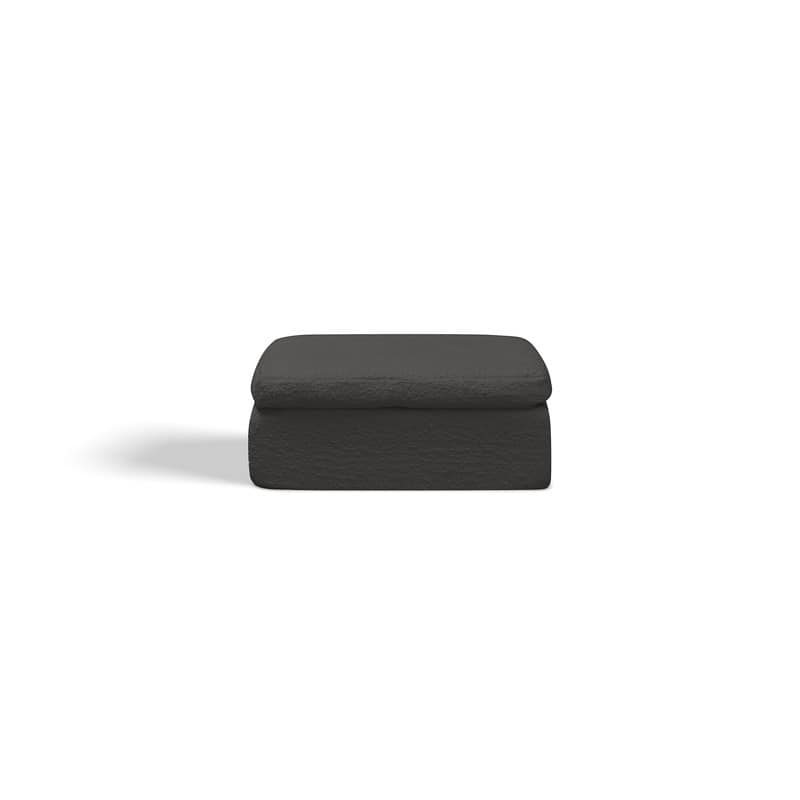 110" Modular L-Shape Cloud Sectional Sofa with Ottoman, 7 Pillows & Non-Slip Design