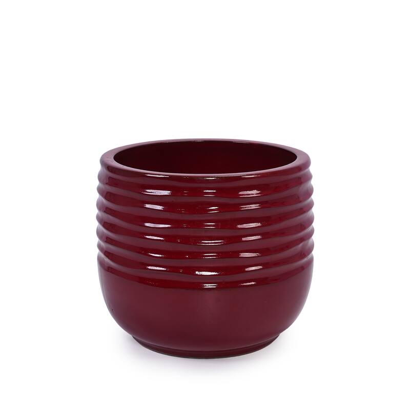 Indoor-Outdoor Handmade Ceramic Planter Set for Succulents and Cacti