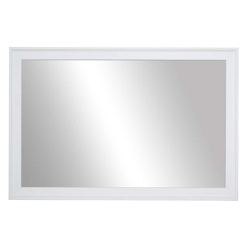 Frame My Mirror White Framed Wall Mirror, Morgan Design