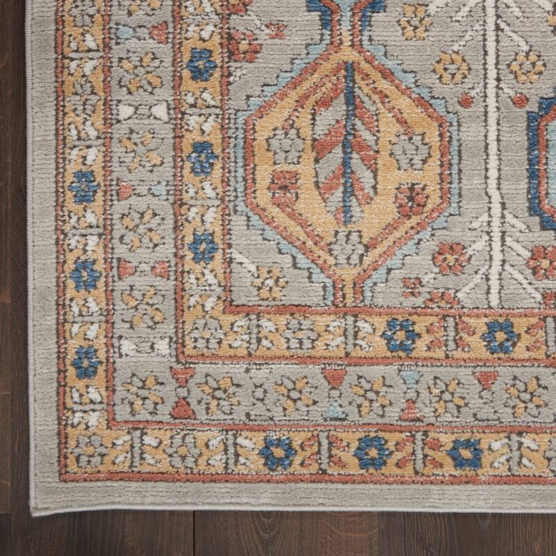 Nourison Concerto Traditional Persian Geometric Area Rug